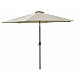 Linder Exclusiv Knick Sonnenschirm, Gartenschirm 250 cm Beige