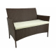Aga Rattan Gartensofa Garnitur 0921