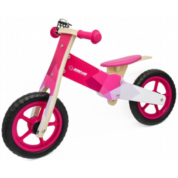 Bobo-San Wippe aus Holz Kinderlaufrad Rosa