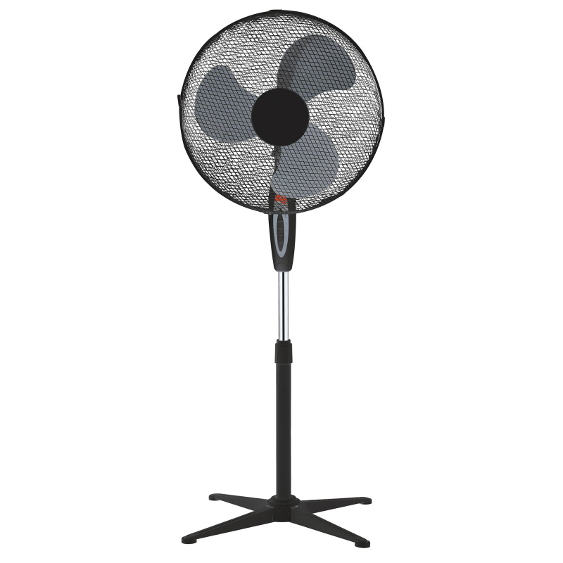 Linder Exclusiv Ventilator Standventilator Luftkühler Ventilator Lüfter Oszillierend SV3000S Schwarz