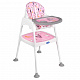 Aga Stillstuhl Hocker Stuhl 3in1 rosa