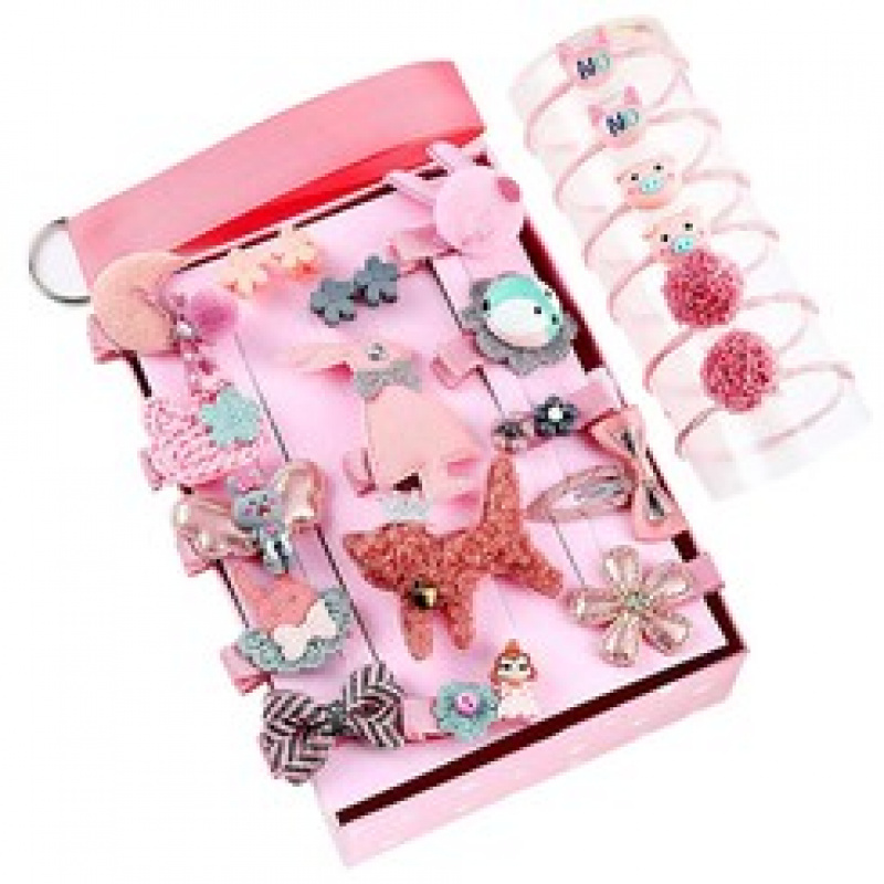 Niedliches Haargummi-Set 24ele ZA4383 universal