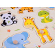 Holzpuzzle ANIMALS 10 Teile ZA4721 universal