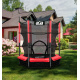 Aga Kindertrampolin 140 cm Rot + Schutznetz