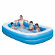 Bestway Schwimmpool 262x175x51 cm – aufblasbares Schwimmbecken – Einfache und schnelle Installation - 778 Liter – UV-beständig - robustes PVC – inkl. Reparaturset - 54006