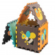 Aga Schaumstoff-Puzzlematte für Kinder 9 Teile farbig 85 cm x 85 cm x 1 cm