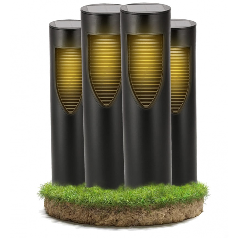 4x LED solární zahradní lampa IP54