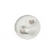 LED stropní svítidlo 2x E27 + 2x žárovka Philips E27 10W 1055lm