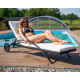Aga Sonnenliegen LOUNGE und Tisch