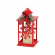 Aga Metall LED Weihnachtslaterne Rot