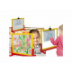 Aga4Kids Kindertafel mit Sicherheitsglas + Doppelseitige Tafel TBS2