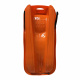Aga Kinder Schlitten DS493 Orange, Hochwertige Kinderschlitten aus Kunststoff, mit Bremsen, stabile und schöne Schlitten für Kinder