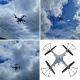 Dron RC Syma X5HW 2,4GHz Kamera Wi-Fi niebieski
