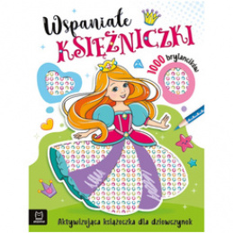 Aksjomat Wspaniałe księżniczki. 1000 brylancików KS1166 uniwersalny