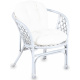 Aga Rattan-Garnitur BAHAMA Silber