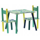 Aga Kindertisch mit Stühlen Dinosaurier