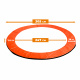 Aga Federabdeckung für Trampolin SPORT EXCLUSIVE 305 cm 10 ft Orange