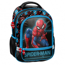 Paso School Doppelkammer-Rucksack Spiderman
