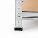 Linder Exclusiv Steckregal, Werkstattregal,Schwerlastregal, Lagerregal, Metallregal 180x90x40 cm, 5 Böden, raglast gesamt 875 kg
