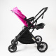 Aga Sportwagen Schwarz/Rosa