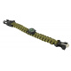 Armband Multifunktionales Survival - Grün