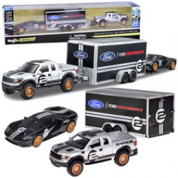 Maisto Licencjonowane Auta Metalowe Ford Raptor i Ford GT Heritage ZA5961 uniwersalny