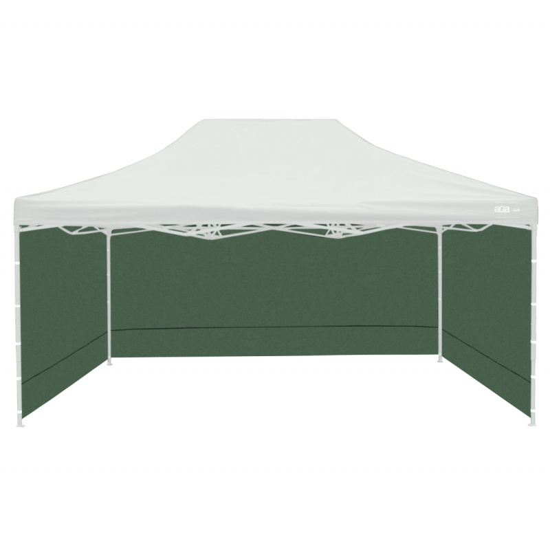 Aga Seitenwand zum Verkaufsstand 3x4,5m Grün