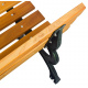 Linder Exclusiv Gartenbank 2-Sitzer Parkbank bis 240 Kg MC4411-150 150x57x70cm