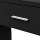 Aga Schminktisch mit Hocker MRDT13-MB Schwarz