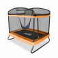 Aga Rechteckiges Trampolin, Kindertrampolin, Gartentrampolin mit Sicherheitsnetz 122x183 cm Orange + Schutznetz Aga Rechteckiges Trampolin, Kindertrampolin, Gartentrampolin mit Sicherheitsnetz 122x183 cm Orange + Schutznetz