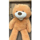 Aga4Kids Plüschbär 130 cm Hellbraun mit Pfoten 6DZ012 - 2. QUALITÄT