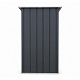 Aga Gartenhaus 147x93x184 cm Grau