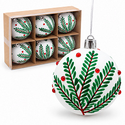 Aga Set Weihnachtskugeln BIK7304