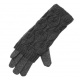 Winterhandschuhe für Touchscreens 2in1 Grau ISO 6412