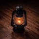 Kerosene Lamp Petroleumlampe Vintage-Öllampe Europäischen Stil Tragbare Outdoor Camping Lichter 24 cm Schwarz