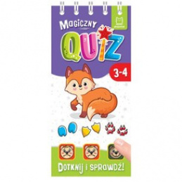 Aksjomat Magiczny quiz z liskiem. 3-4+ KS0806 uniwersalny