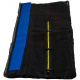 Aga Schutznetz 305 cm 10 ft für 6 Stangen Schwarzes Netz/ Blau