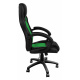 Aga Spielstuhl ,Bürostuhl,Drehbarer Spielstuhl, Gamingstuhl, Racing Schreibtischstuhl,Chefsessel Schwarz - Grün