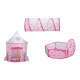 Aga4Kids Spielzelt mit Tunnel Pink