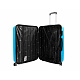 Aga Travel Kofferset, Reisekofferset MR4651 Hellblau, Hartschalenkoffer, Doppeltragegriff mit Zahlenschloss, Trolley Reisekoffer 3tgl 4 Rollen Reisekoffer