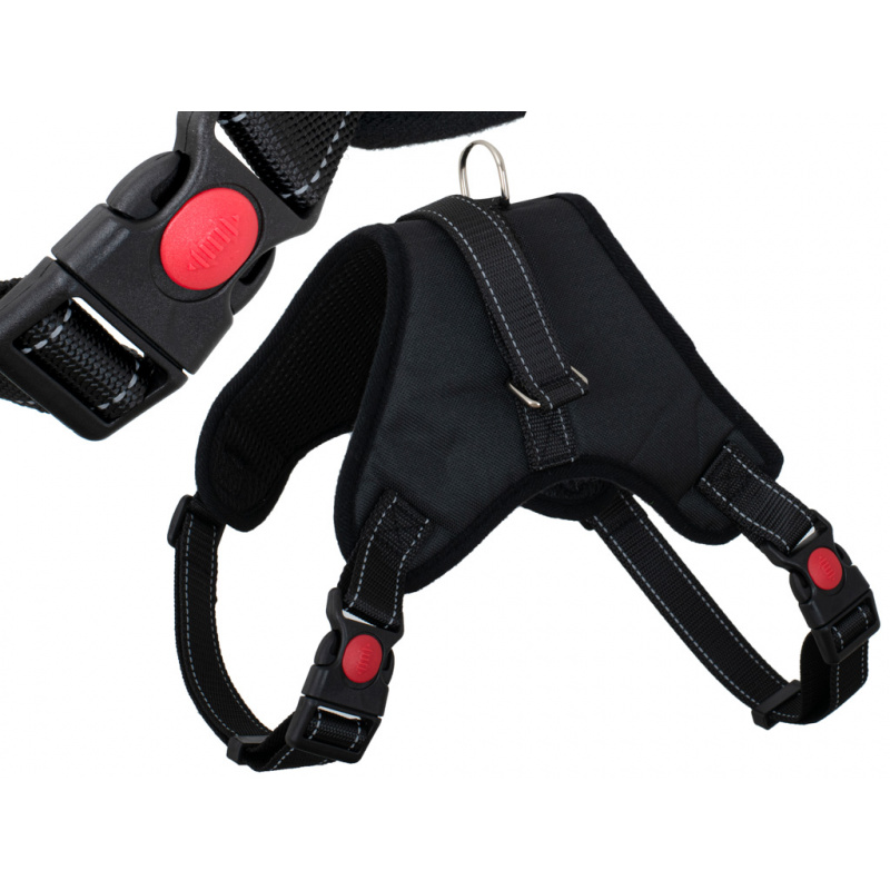 Aga Reflektierendes Harness für Hunde Größe L