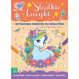 Aksjomat Słodkie kucyki Księżeczka dla dziewczynek KS0756 uniwersalny