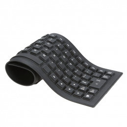 K471 KLAWIATURA NA USB GUMOWANA FLEXI