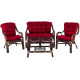Aga Ratanova Satz BUTEO Choco Maroon