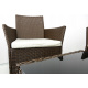 Aga Rattan Gartensofa Garnitur 0921