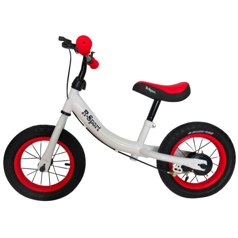 R-Sport-Roller R3 Kinderlaufrad Weiß-Rot