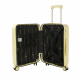 Aga Travel Handgepäck, Reisekoffer MR4671 Beige, Hartschale, TSA, 4 Rollen, Teleskopgriff