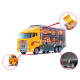 Aga Transporter + Metallwagen Baumaschinen