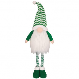 Skrzat świąteczny teleskopowe nogi świecący - 68-108 cm