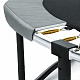 Aga SPORT EXCLUSIVE Trampolin 305 cm 10 ft Grau, Kindertrampolin, Gartentrampolin mit Sicherheitsnetz + Sicherheitsnetz + Leiter